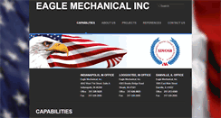 Desktop Screenshot of eaglemechanicalinc.net